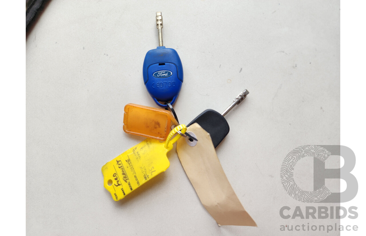 9/2008 Ford Transit HIGH (lwb) VM MY08 Van White 2.4L