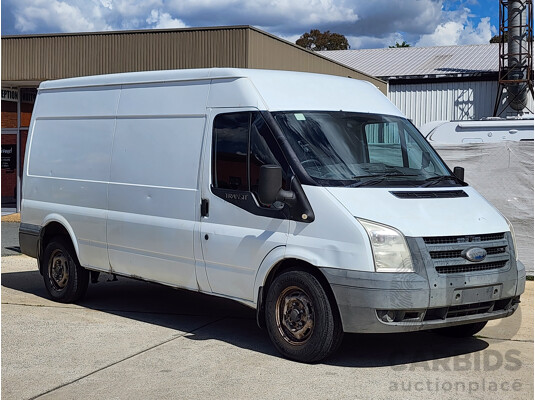 9/2008 Ford Transit HIGH (lwb) VM MY08 Van White 2.4L 9/2008 Ford Transit HIGH (lwb) VM MY08 Van White 2.4L