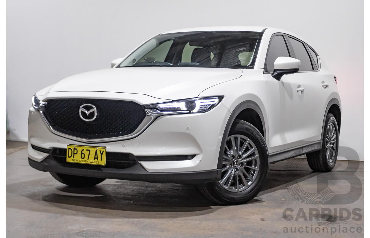 04/2017 Mazda Cx-5 Touring (4x4) MY17.5 (KF SERIES 2) 4D Wagon White Turbo Diesel 2.2L