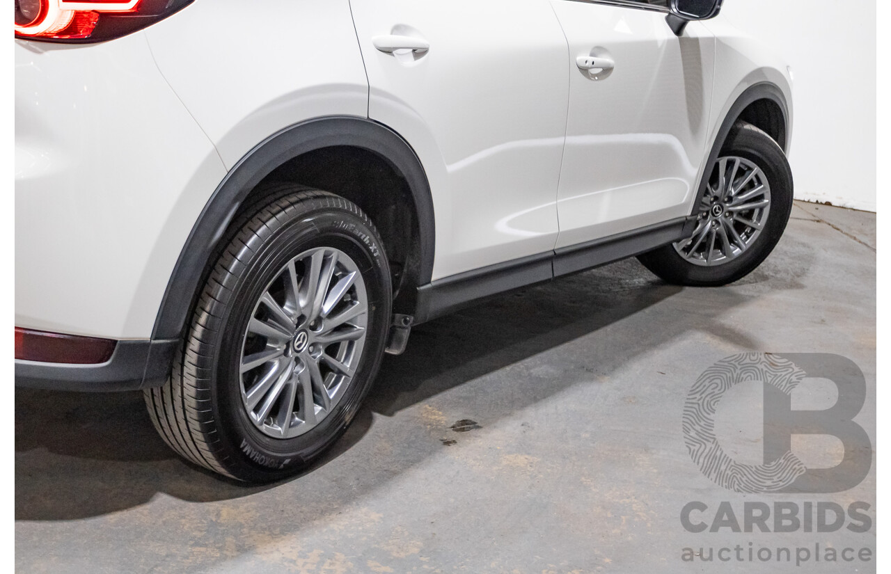 04/2017 Mazda Cx-5 Touring (4x4) MY17.5 (KF SERIES 2) 4D Wagon White Turbo Diesel 2.2L