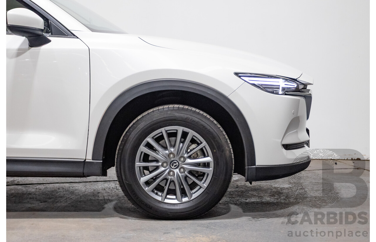 04/2017 Mazda Cx-5 Touring (4x4) MY17.5 (KF SERIES 2) 4D Wagon White Turbo Diesel 2.2L