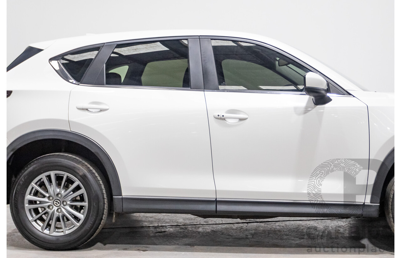 04/2017 Mazda Cx-5 Touring (4x4) MY17.5 (KF SERIES 2) 4D Wagon White Turbo Diesel 2.2L