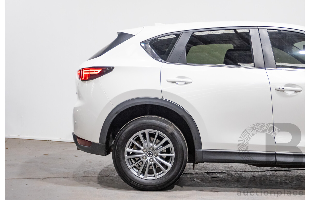 04/2017 Mazda Cx-5 Touring (4x4) MY17.5 (KF SERIES 2) 4D Wagon White Turbo Diesel 2.2L