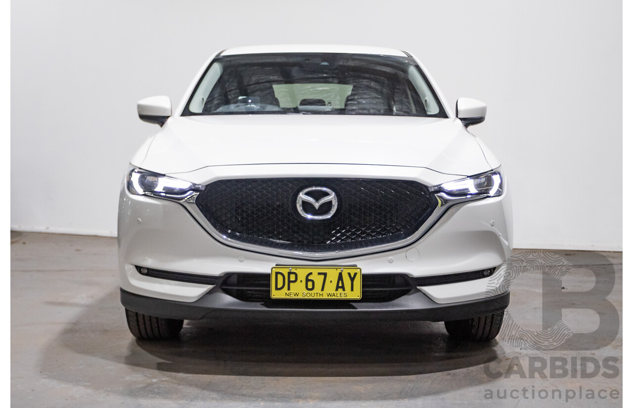 04/2017 Mazda Cx-5 Touring (4x4) MY17.5 (KF SERIES 2) 4D Wagon White Turbo Diesel 2.2L
