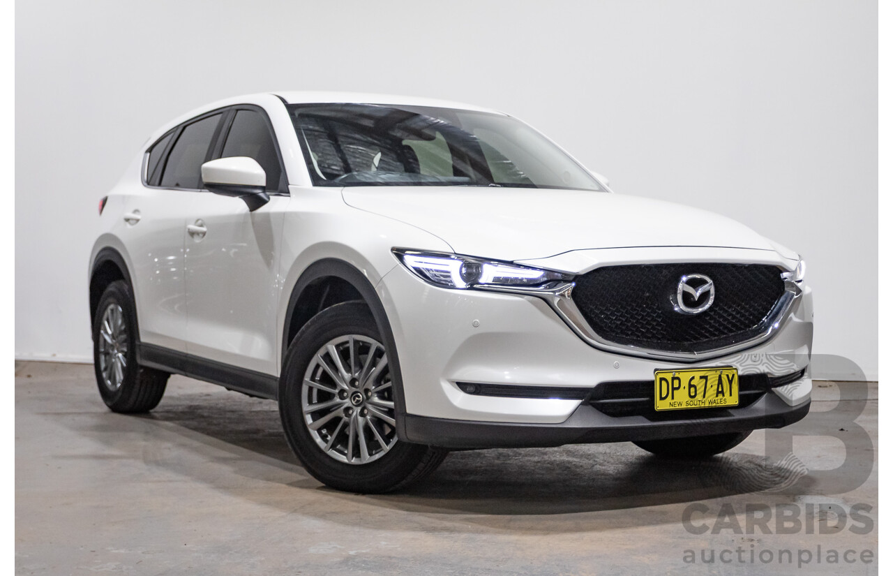 04/2017 Mazda Cx-5 Touring (4x4) MY17.5 (KF SERIES 2) 4D Wagon White Turbo Diesel 2.2L