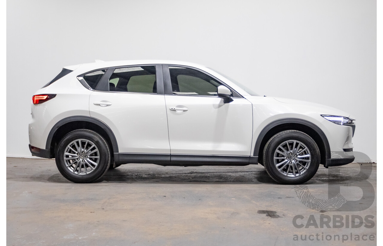 04/2017 Mazda Cx-5 Touring (4x4) MY17.5 (KF SERIES 2) 4D Wagon White Turbo Diesel 2.2L