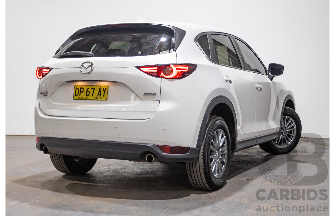 04/2017 Mazda Cx-5 Touring (4x4) MY17.5 (KF SERIES 2) 4D Wagon White Turbo Diesel 2.2L