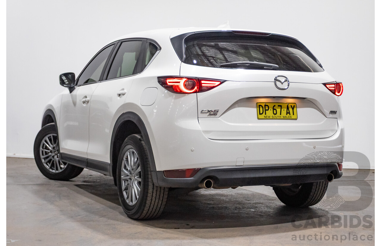 04/2017 Mazda Cx-5 Touring (4x4) MY17.5 (KF SERIES 2) 4D Wagon White Turbo Diesel 2.2L