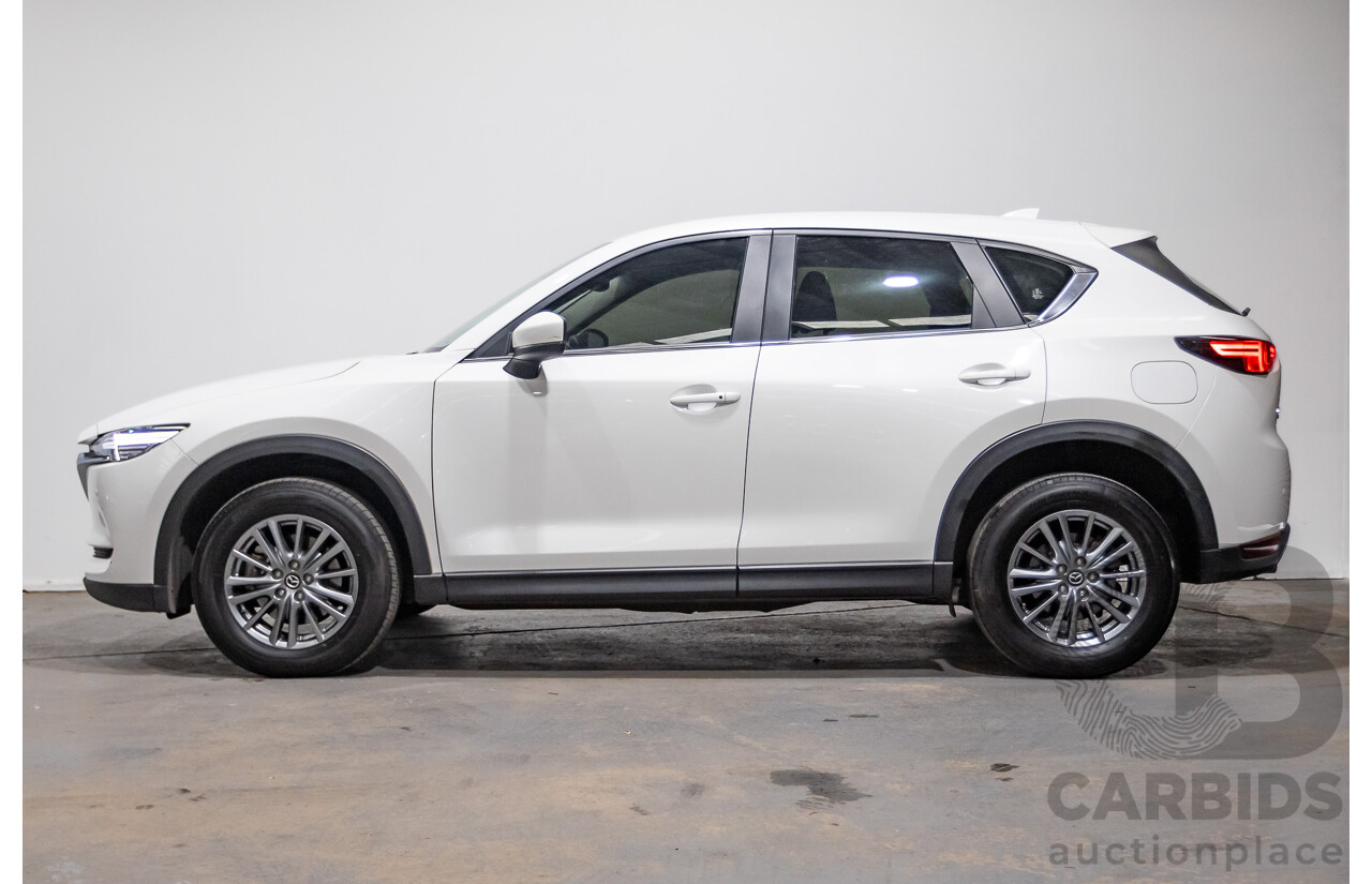 04/2017 Mazda Cx-5 Touring (4x4) MY17.5 (KF SERIES 2) 4D Wagon White Turbo Diesel 2.2L