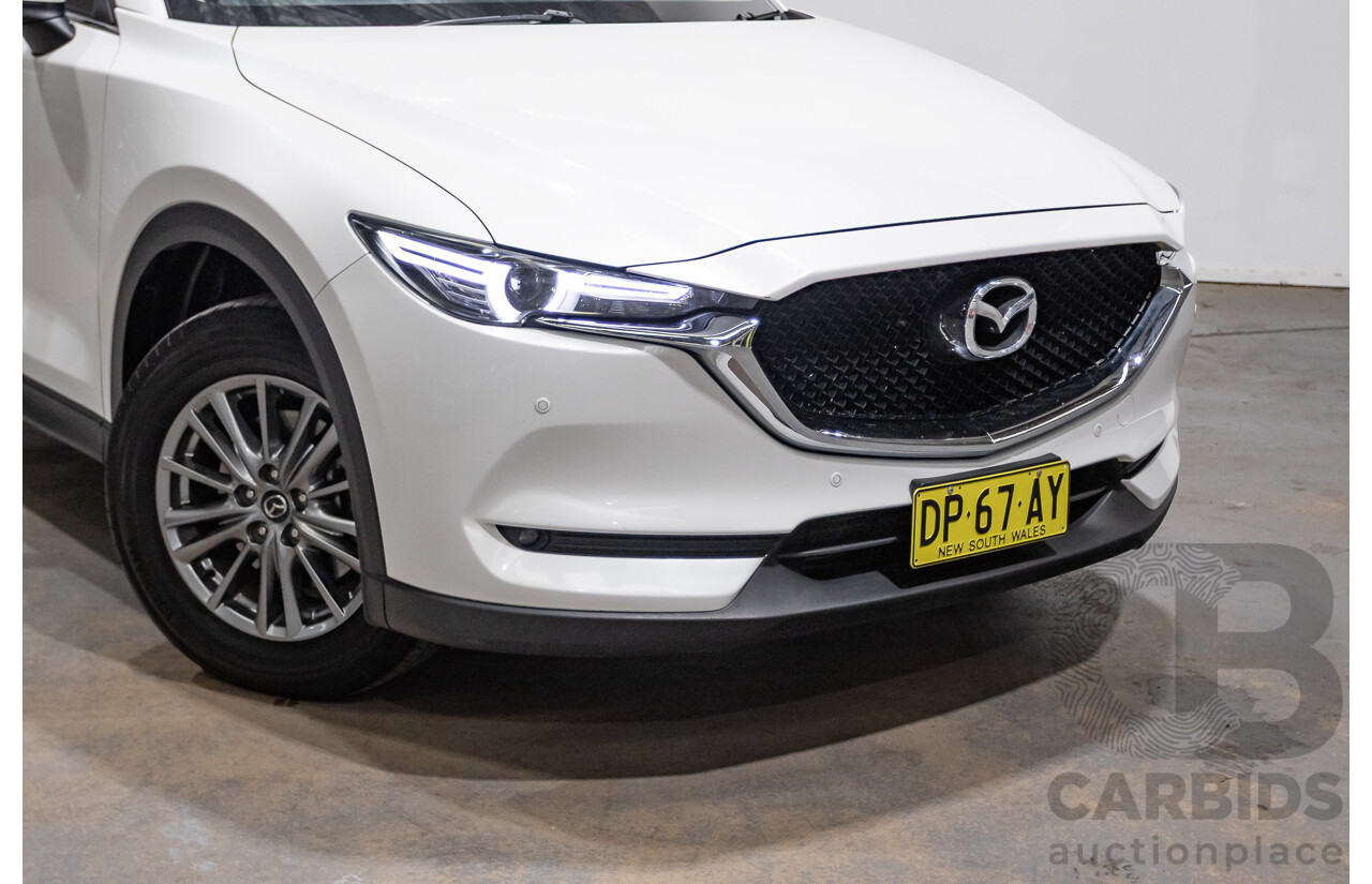 04/2017 Mazda Cx-5 Touring (4x4) MY17.5 (KF SERIES 2) 4D Wagon White Turbo Diesel 2.2L
