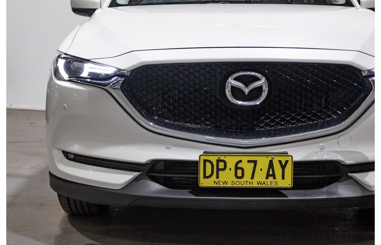 04/2017 Mazda Cx-5 Touring (4x4) MY17.5 (KF SERIES 2) 4D Wagon White Turbo Diesel 2.2L