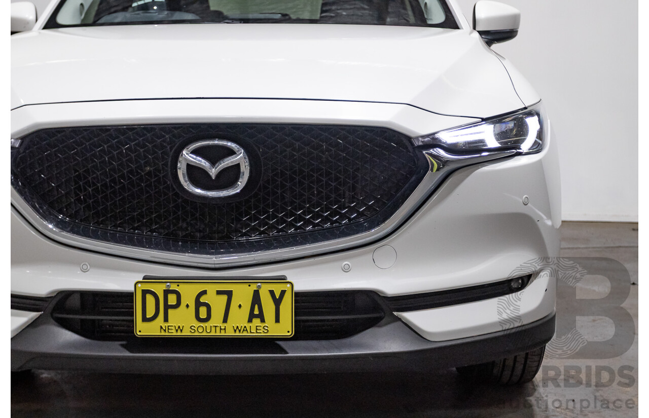 04/2017 Mazda Cx-5 Touring (4x4) MY17.5 (KF SERIES 2) 4D Wagon White Turbo Diesel 2.2L