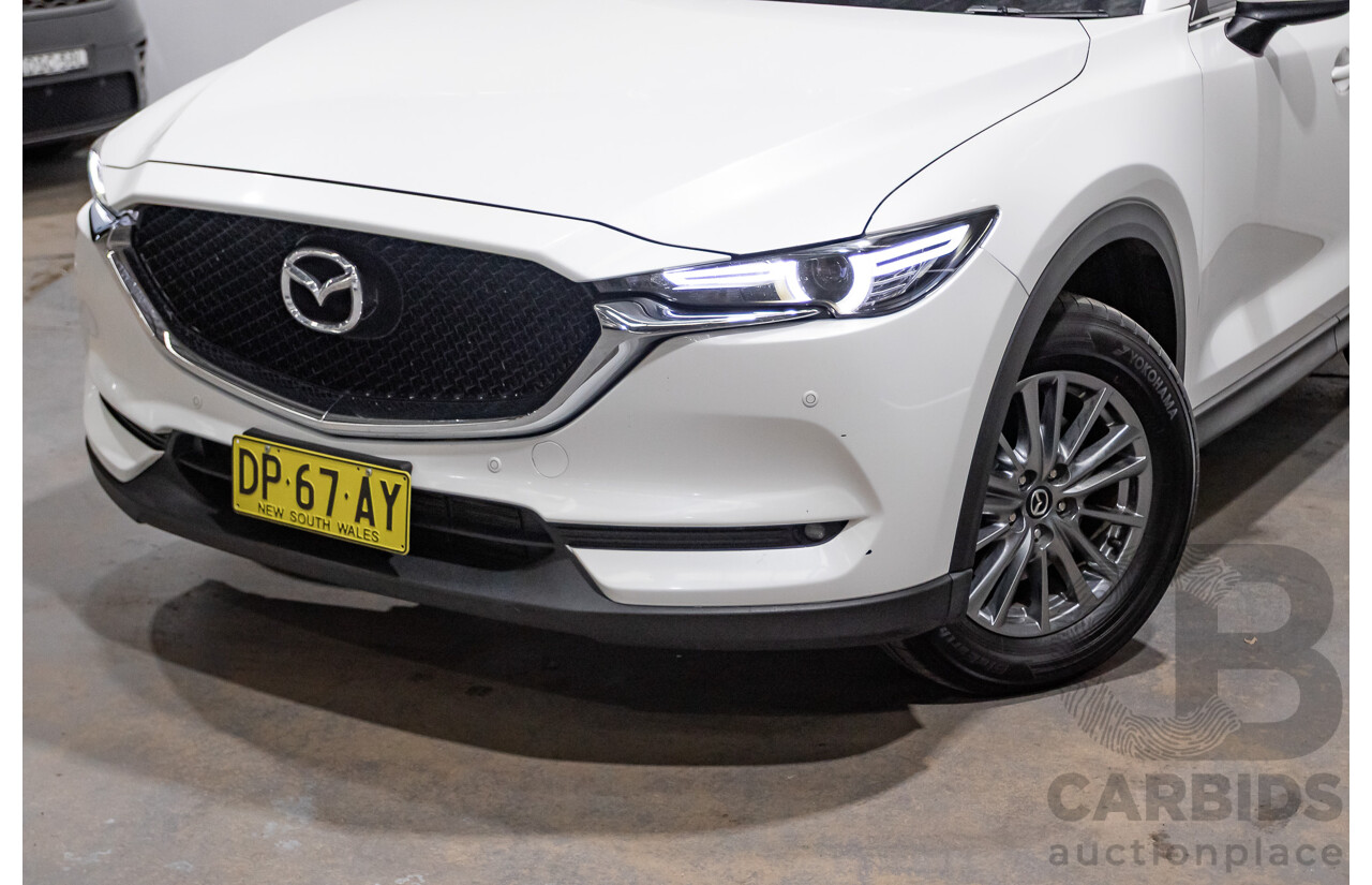 04/2017 Mazda Cx-5 Touring (4x4) MY17.5 (KF SERIES 2) 4D Wagon White Turbo Diesel 2.2L