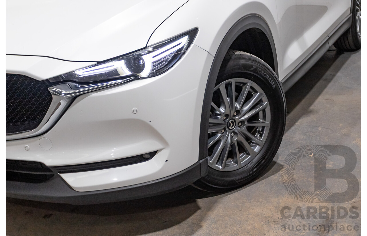 04/2017 Mazda Cx-5 Touring (4x4) MY17.5 (KF SERIES 2) 4D Wagon White Turbo Diesel 2.2L
