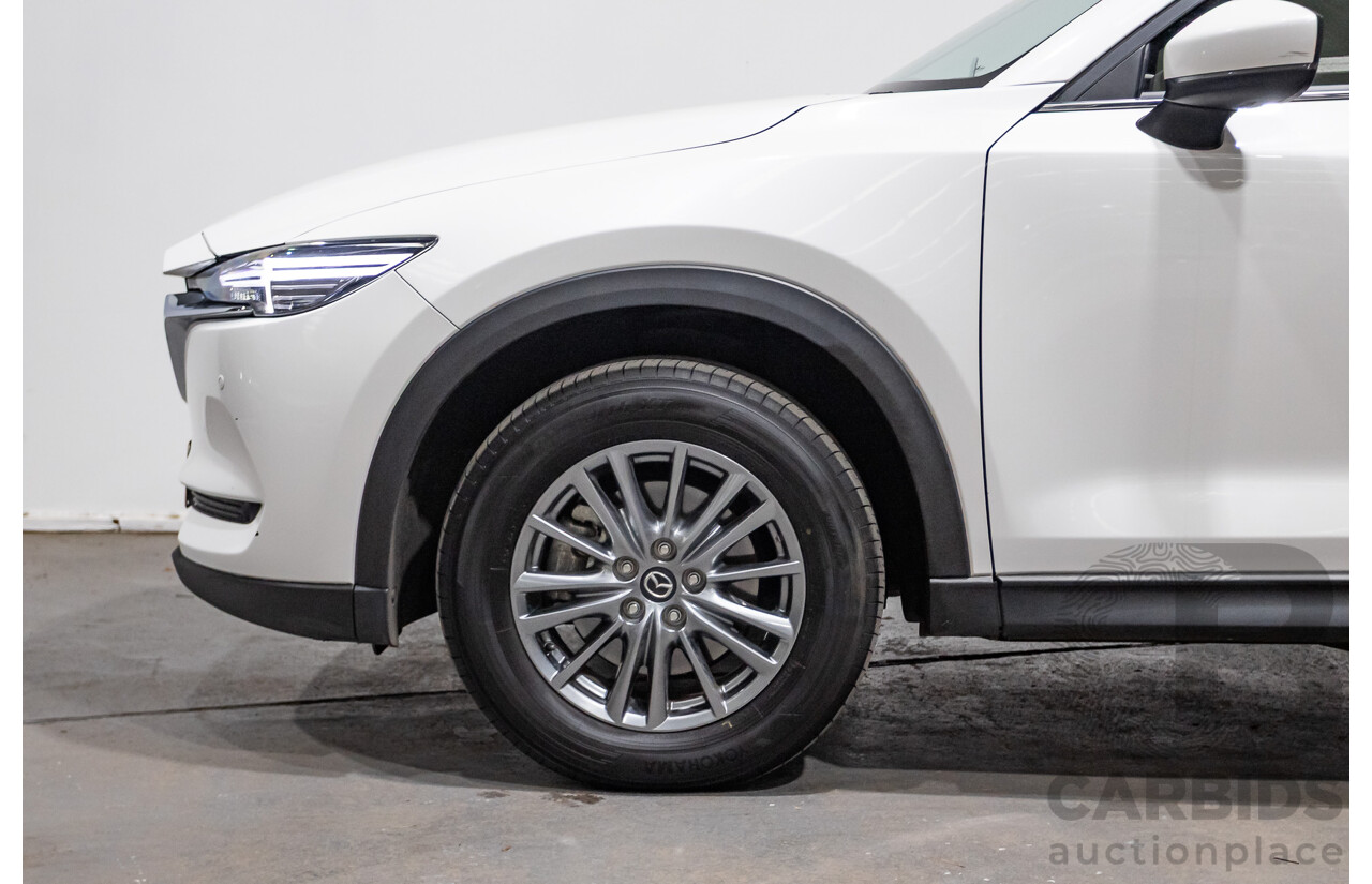 04/2017 Mazda Cx-5 Touring (4x4) MY17.5 (KF SERIES 2) 4D Wagon White Turbo Diesel 2.2L