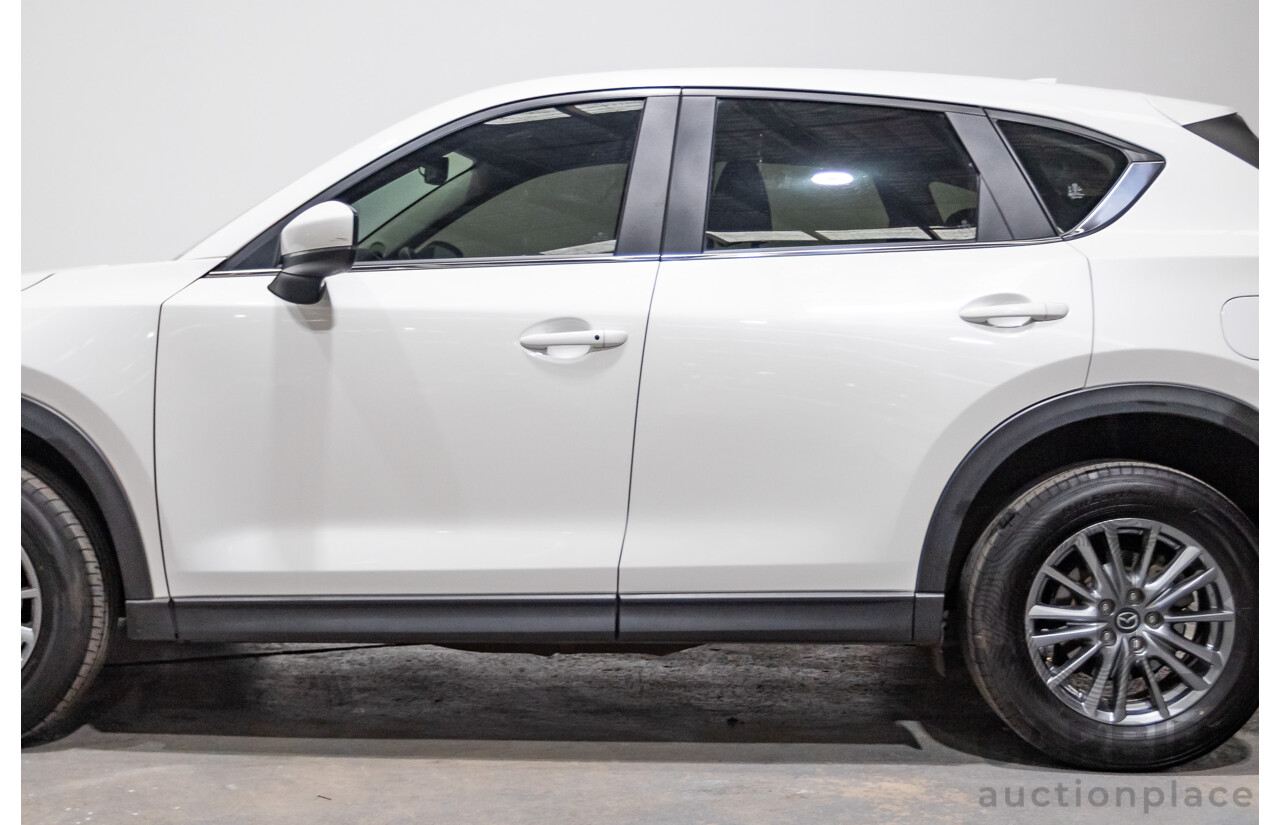 04/2017 Mazda Cx-5 Touring (4x4) MY17.5 (KF SERIES 2) 4D Wagon White Turbo Diesel 2.2L