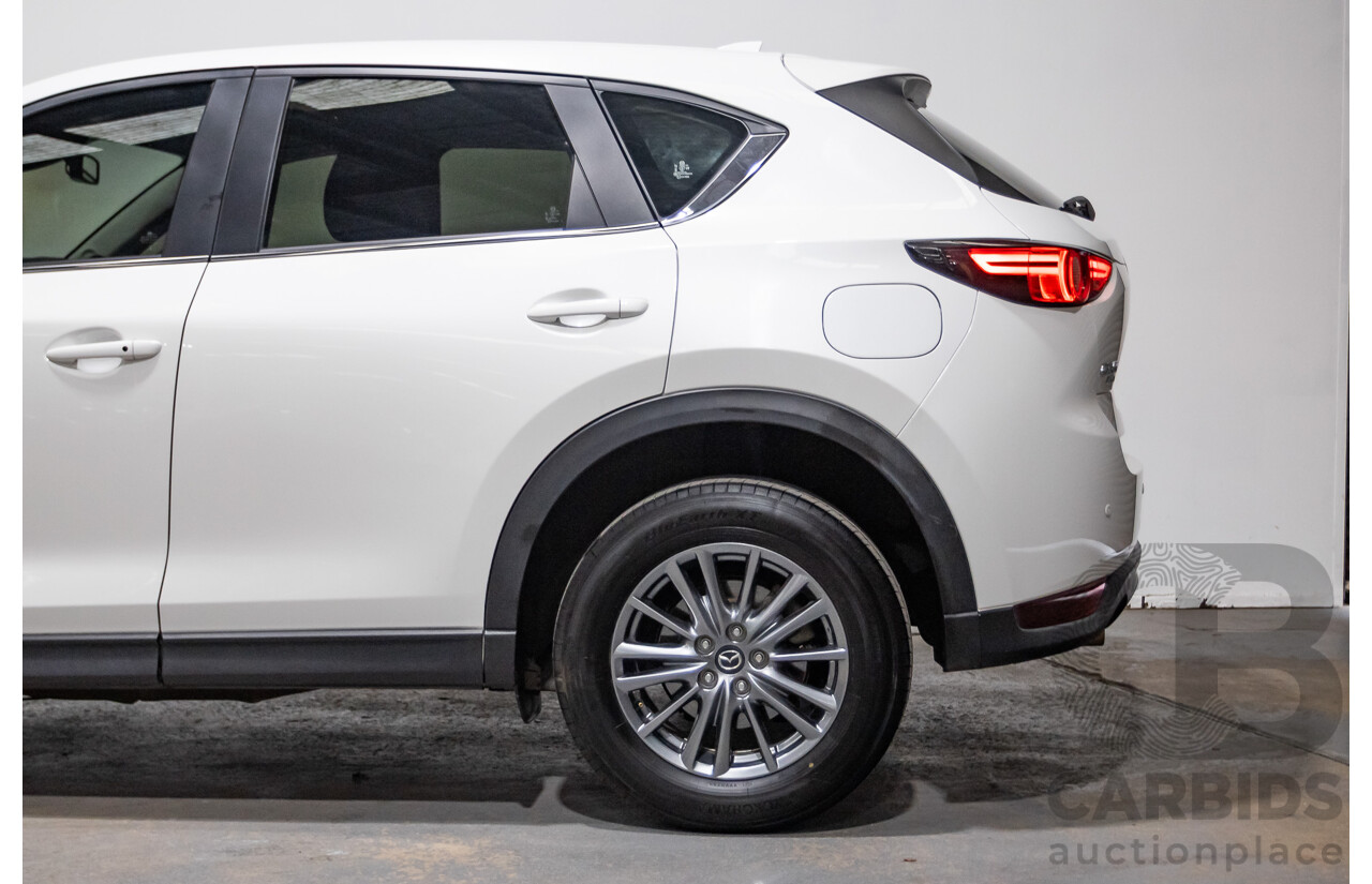 04/2017 Mazda Cx-5 Touring (4x4) MY17.5 (KF SERIES 2) 4D Wagon White Turbo Diesel 2.2L