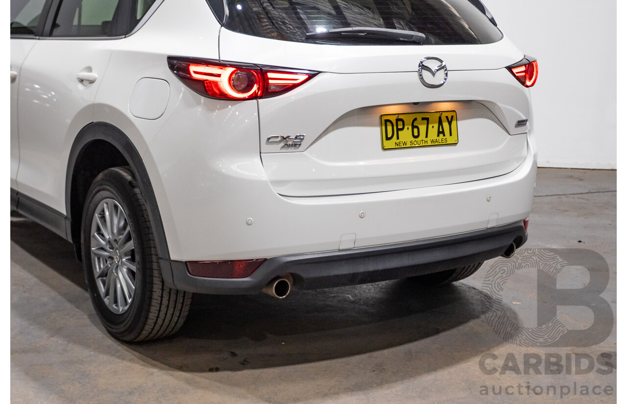 04/2017 Mazda Cx-5 Touring (4x4) MY17.5 (KF SERIES 2) 4D Wagon White Turbo Diesel 2.2L