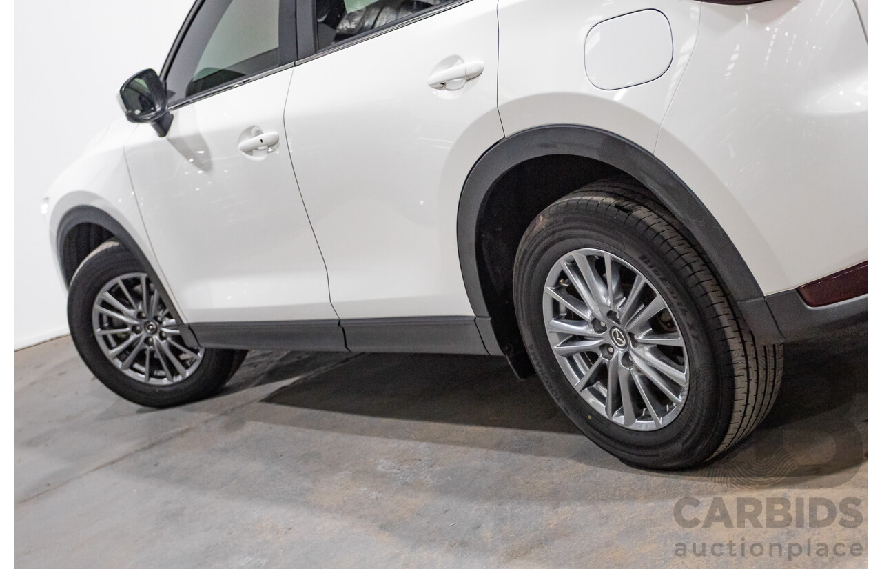 04/2017 Mazda Cx-5 Touring (4x4) MY17.5 (KF SERIES 2) 4D Wagon White Turbo Diesel 2.2L