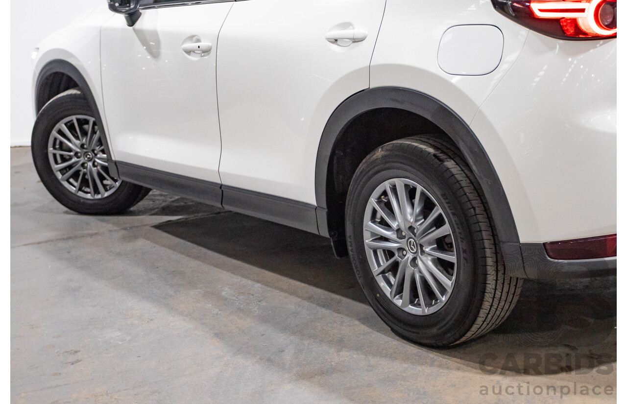 04/2017 Mazda Cx-5 Touring (4x4) MY17.5 (KF SERIES 2) 4D Wagon White Turbo Diesel 2.2L