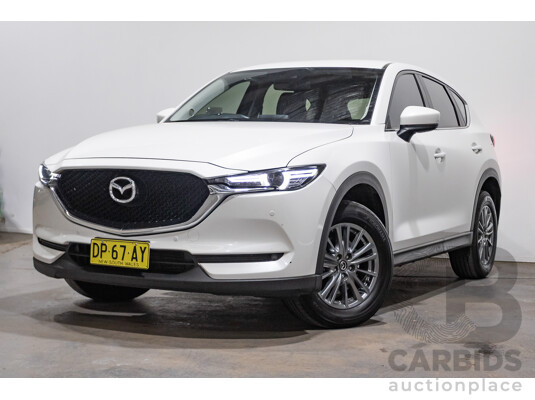 04/2017 Mazda Cx-5 Touring (4x4) MY17.5 (KF SERIES 2) 4D Wagon White Turbo Diesel 2.2L