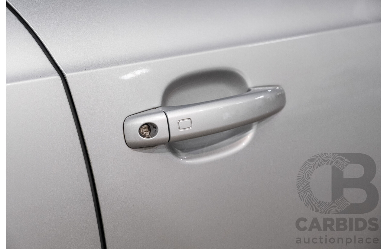 9/2011 Audi A5 Sportback 2.0 TFSI Quattro 8T MY13 5d Hatchback Ice Silver Metallic Turbo 2.0L