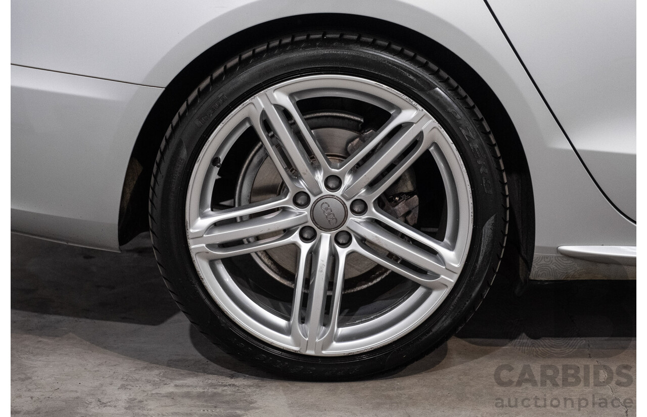 9/2011 Audi A5 Sportback 2.0 TFSI Quattro 8T MY13 5d Hatchback Ice Silver Metallic Turbo 2.0L