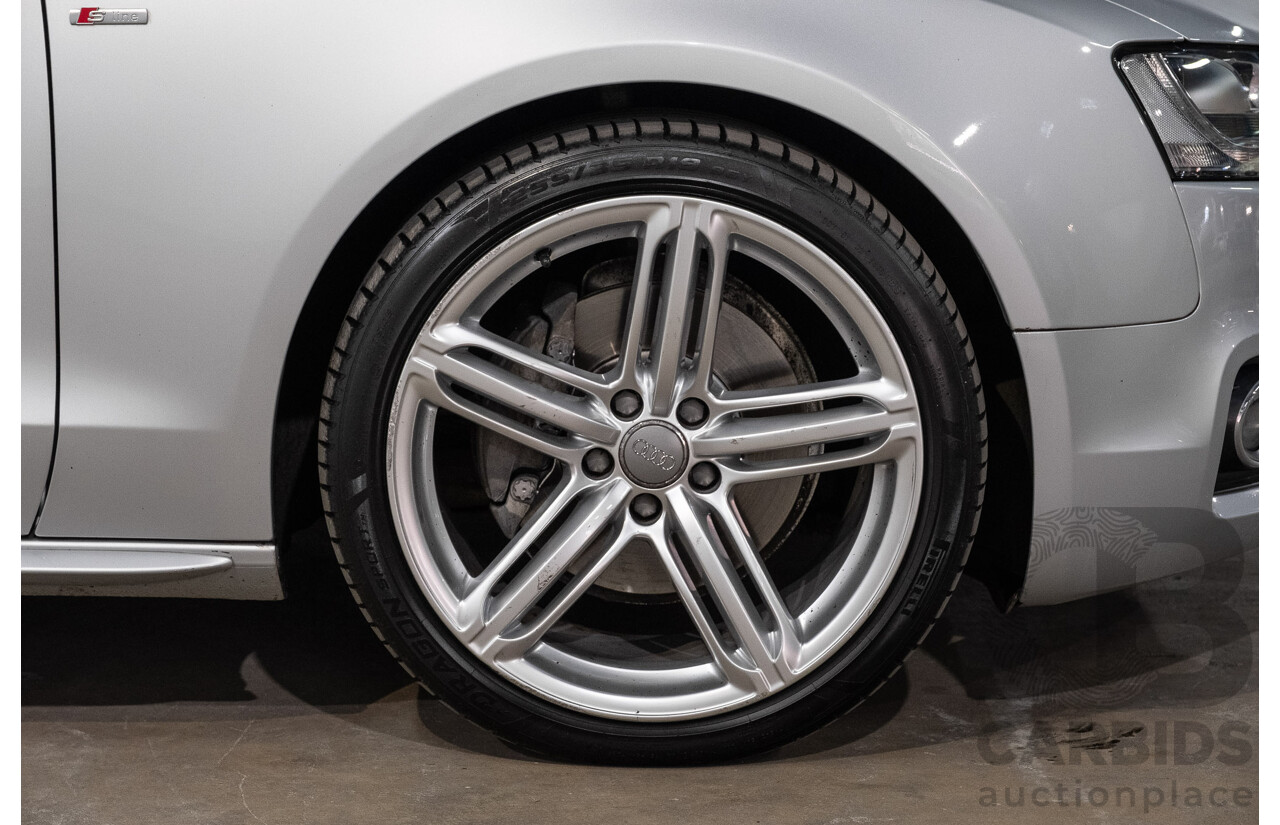 9/2011 Audi A5 Sportback 2.0 TFSI Quattro 8T MY13 5d Hatchback Ice Silver Metallic Turbo 2.0L