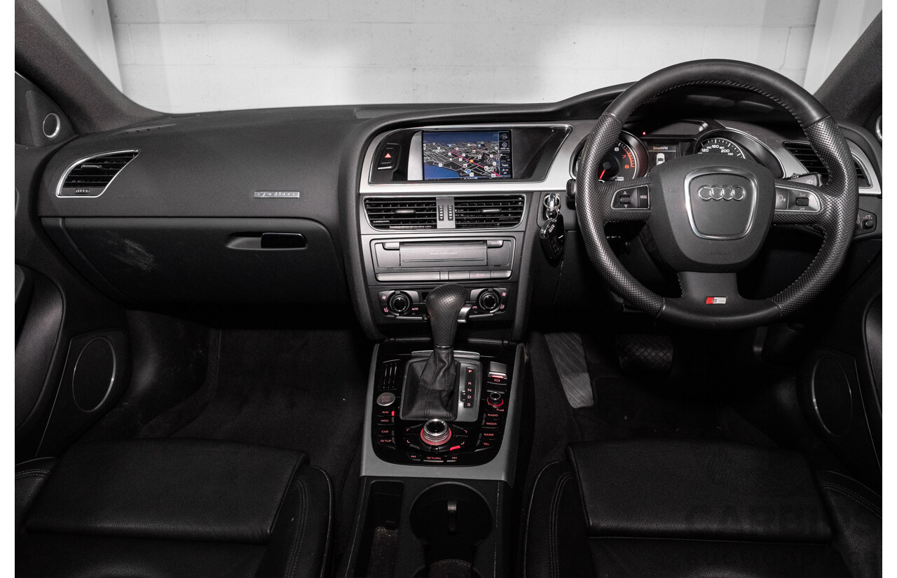 9/2011 Audi A5 Sportback 2.0 TFSI Quattro 8T MY13 5d Hatchback Ice Silver Metallic Turbo 2.0L