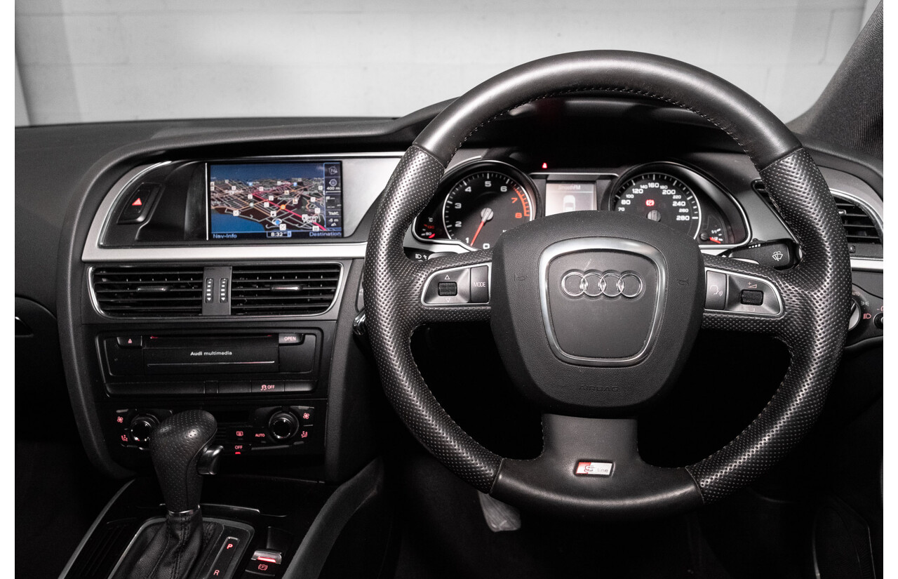 9/2011 Audi A5 Sportback 2.0 TFSI Quattro 8T MY13 5d Hatchback Ice Silver Metallic Turbo 2.0L