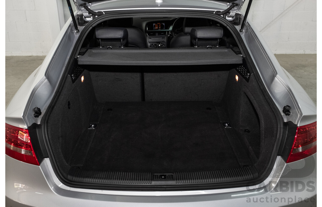 9/2011 Audi A5 Sportback 2.0 TFSI Quattro 8T MY13 5d Hatchback Ice Silver Metallic Turbo 2.0L
