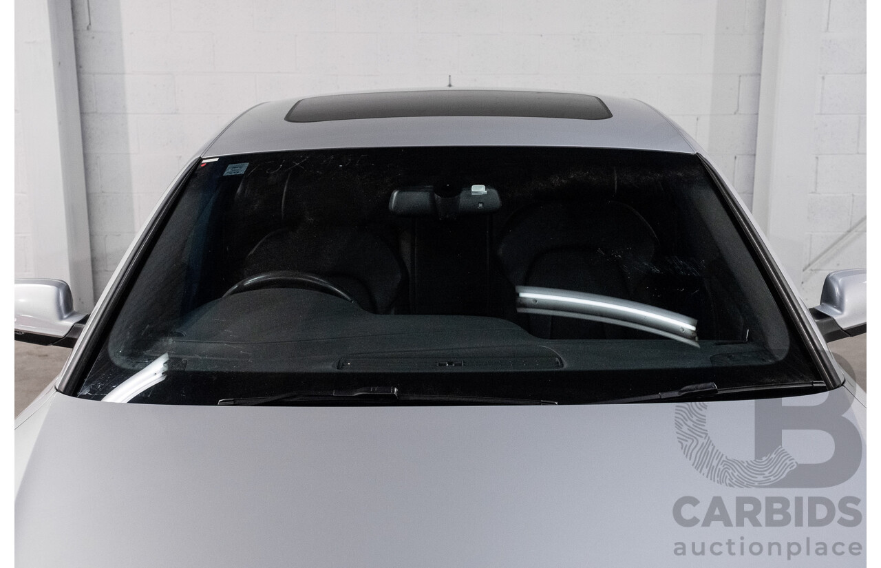 9/2011 Audi A5 Sportback 2.0 TFSI Quattro 8T MY13 5d Hatchback Ice Silver Metallic Turbo 2.0L