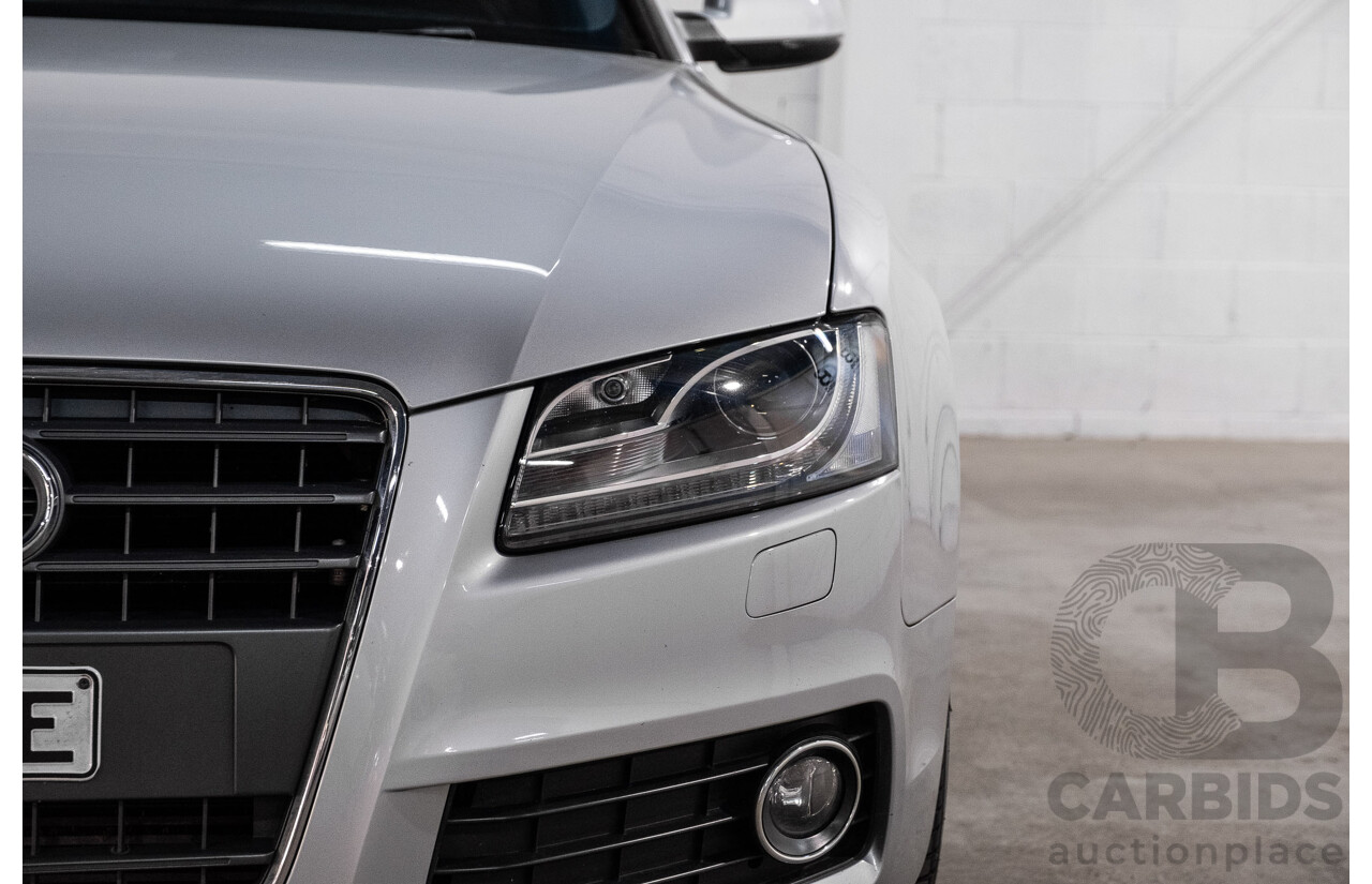 9/2011 Audi A5 Sportback 2.0 TFSI Quattro 8T MY13 5d Hatchback Ice Silver Metallic Turbo 2.0L