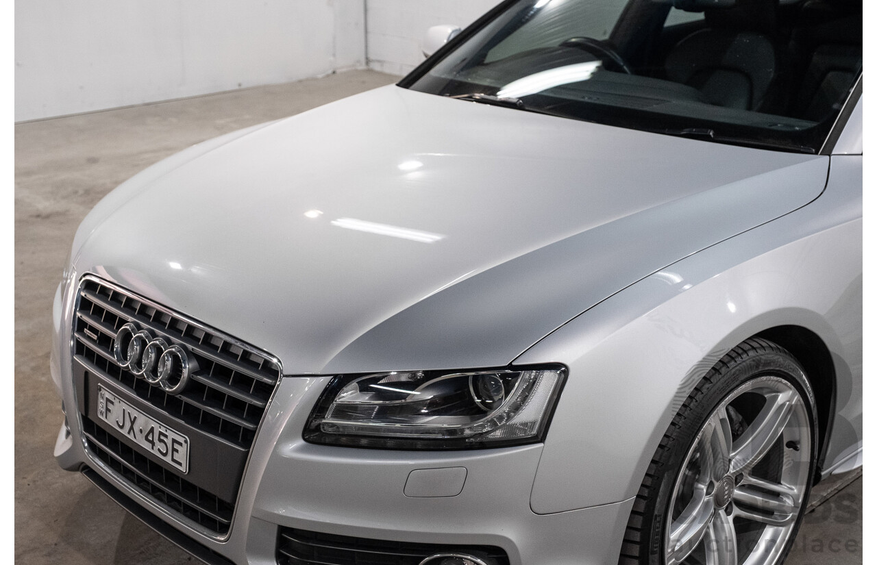 9/2011 Audi A5 Sportback 2.0 TFSI Quattro 8T MY13 5d Hatchback Ice Silver Metallic Turbo 2.0L