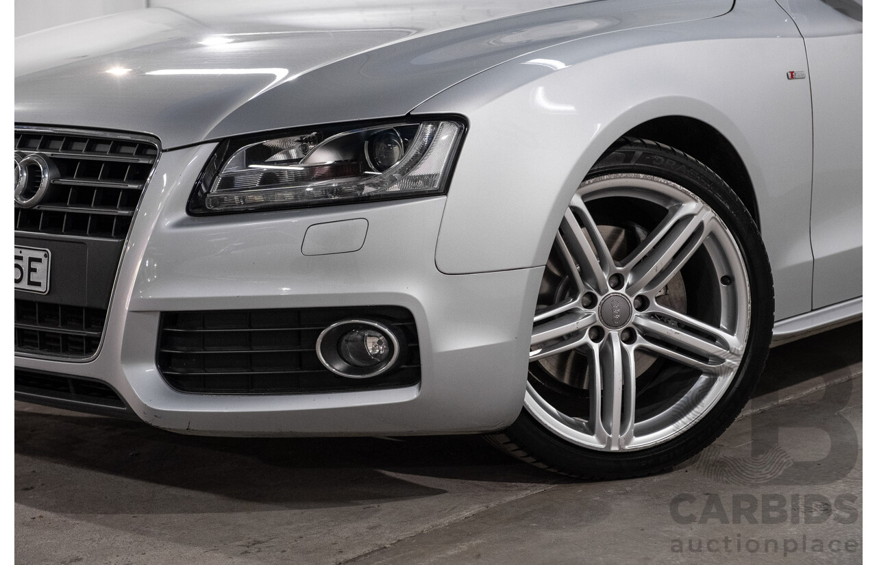 9/2011 Audi A5 Sportback 2.0 TFSI Quattro 8T MY13 5d Hatchback Ice Silver Metallic Turbo 2.0L
