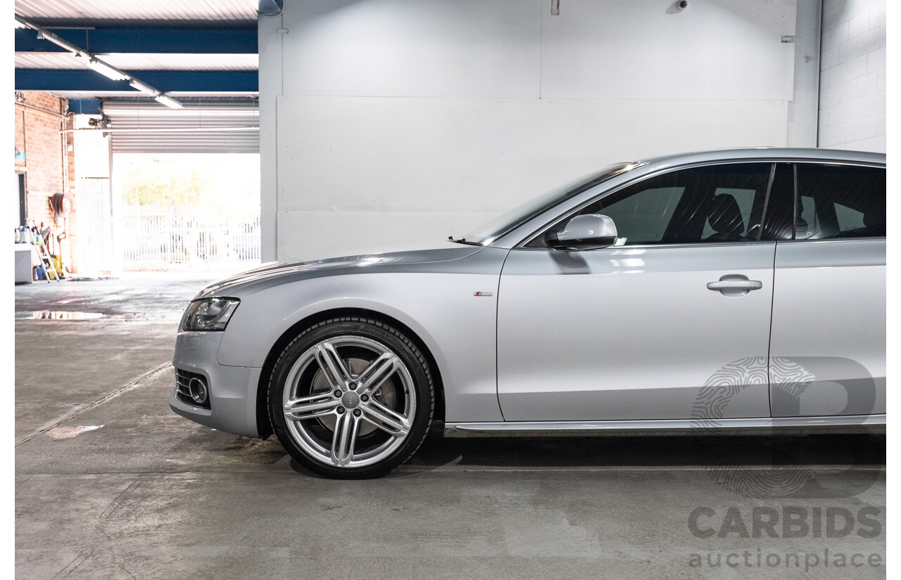 9/2011 Audi A5 Sportback 2.0 TFSI Quattro 8T MY13 5d Hatchback Ice Silver Metallic Turbo 2.0L