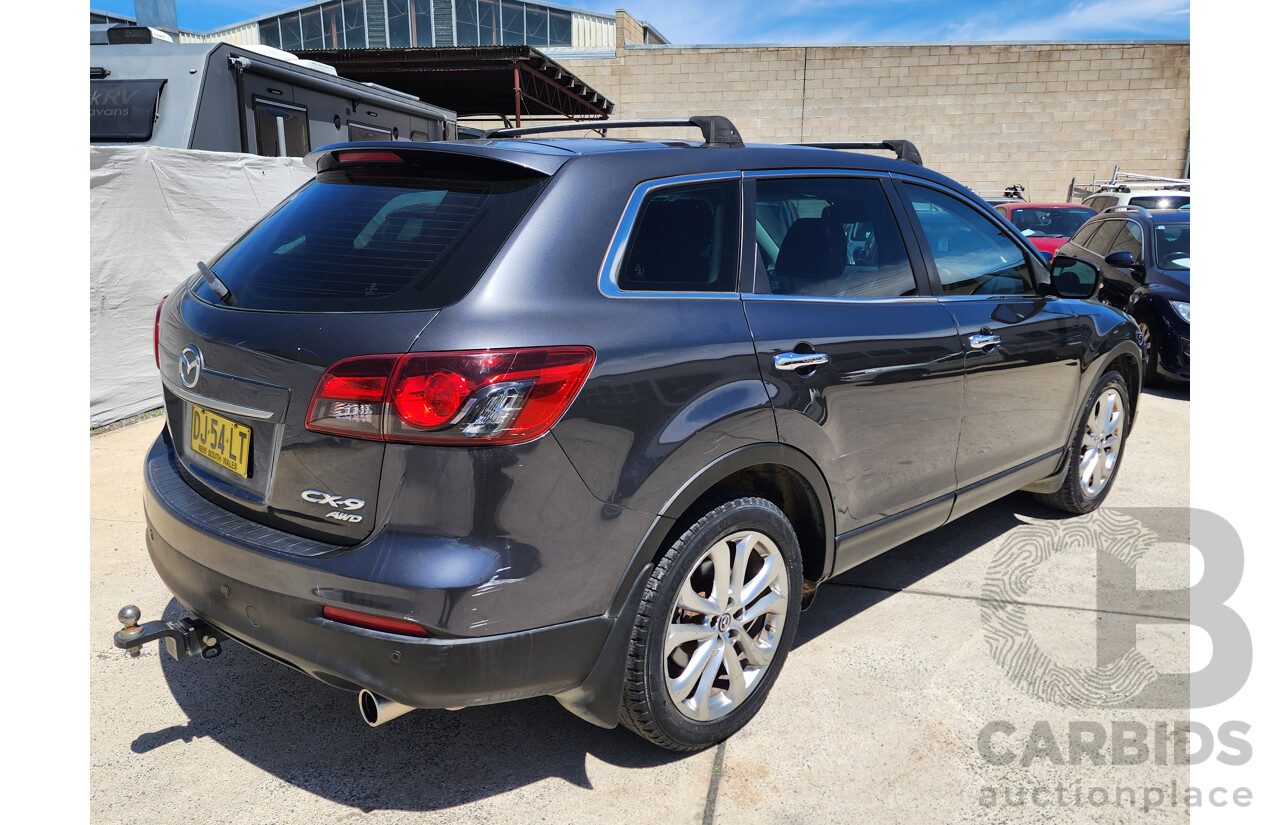 6/2013 Mazda Cx-9 Grand Touring MY13 4d Wagon Grey 3.7L
