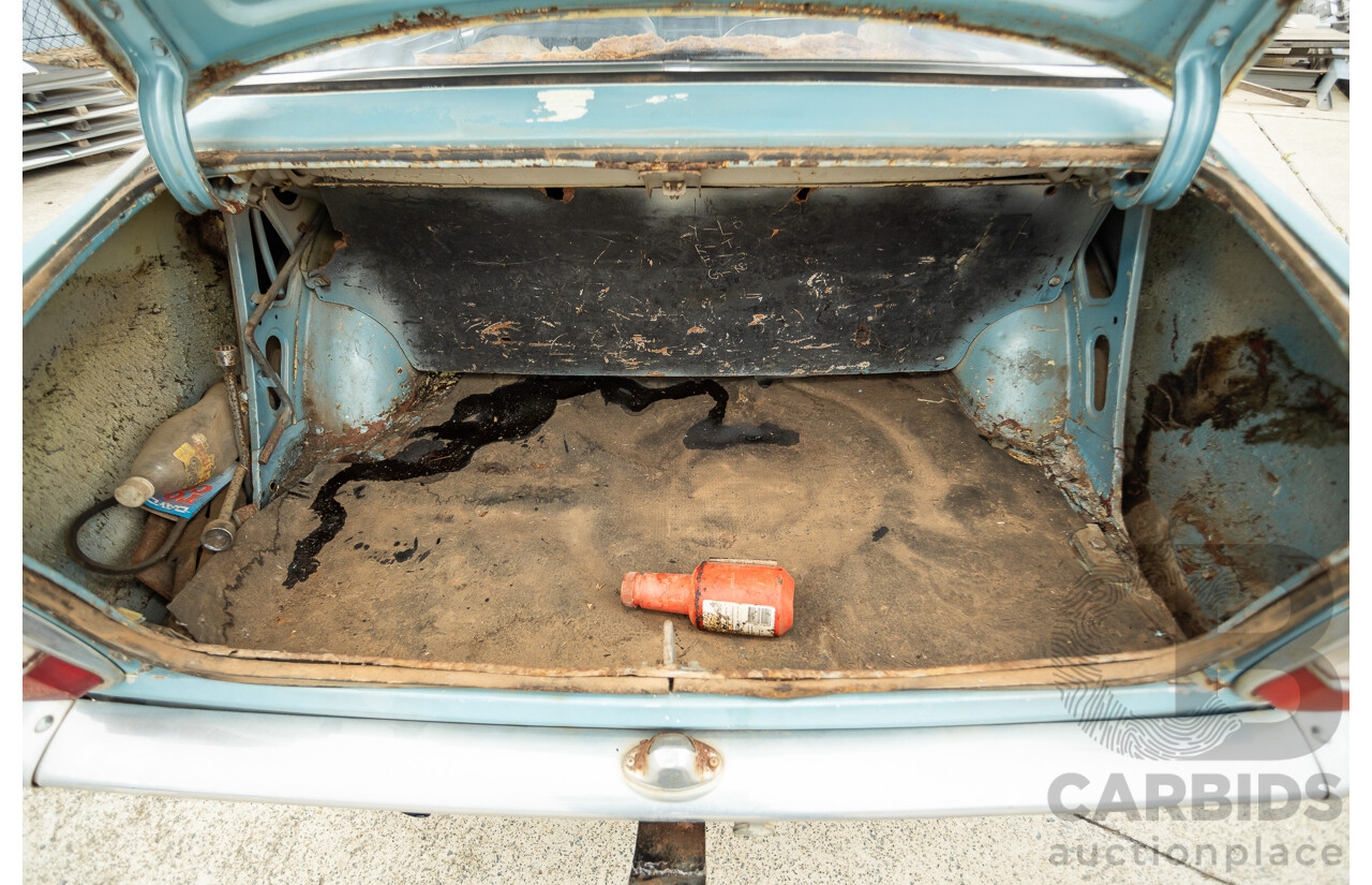 10/1969 Toyota Corolla KE10 2d Sedan Blue 1.1L
