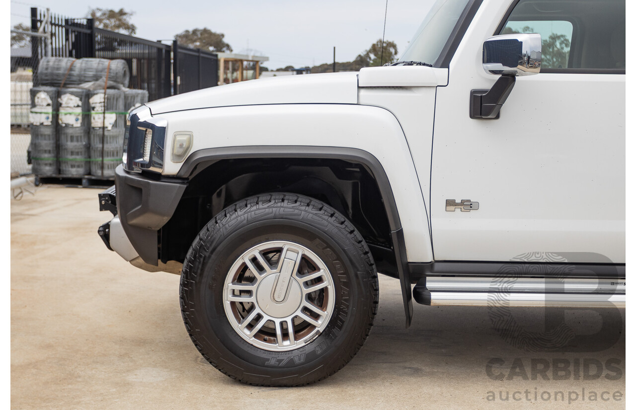 1/2008 Hummer H3 Adventure (4x4) 4d Wagon White 3.7L