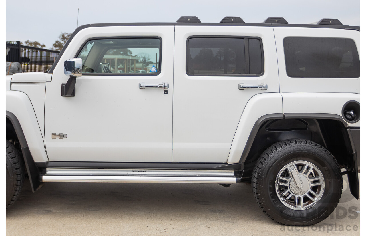 1/2008 Hummer H3 Adventure (4x4) 4d Wagon White 3.7L
