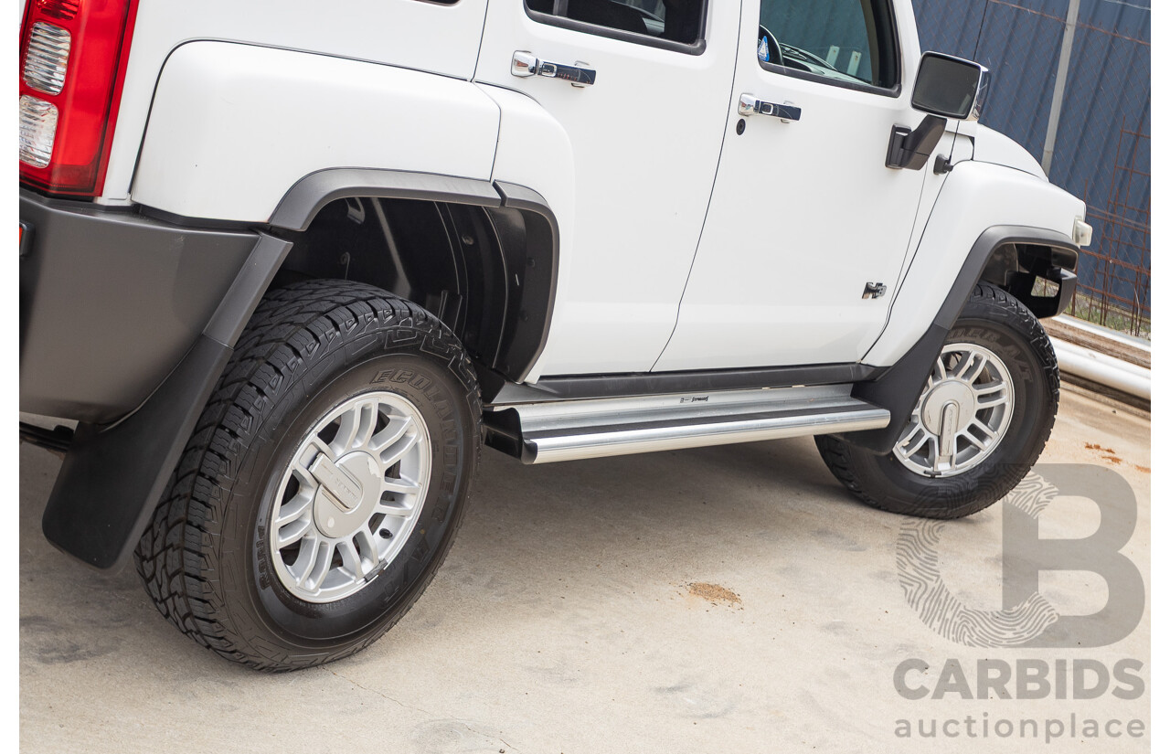 1/2008 Hummer H3 Adventure (4x4) 4d Wagon White 3.7L