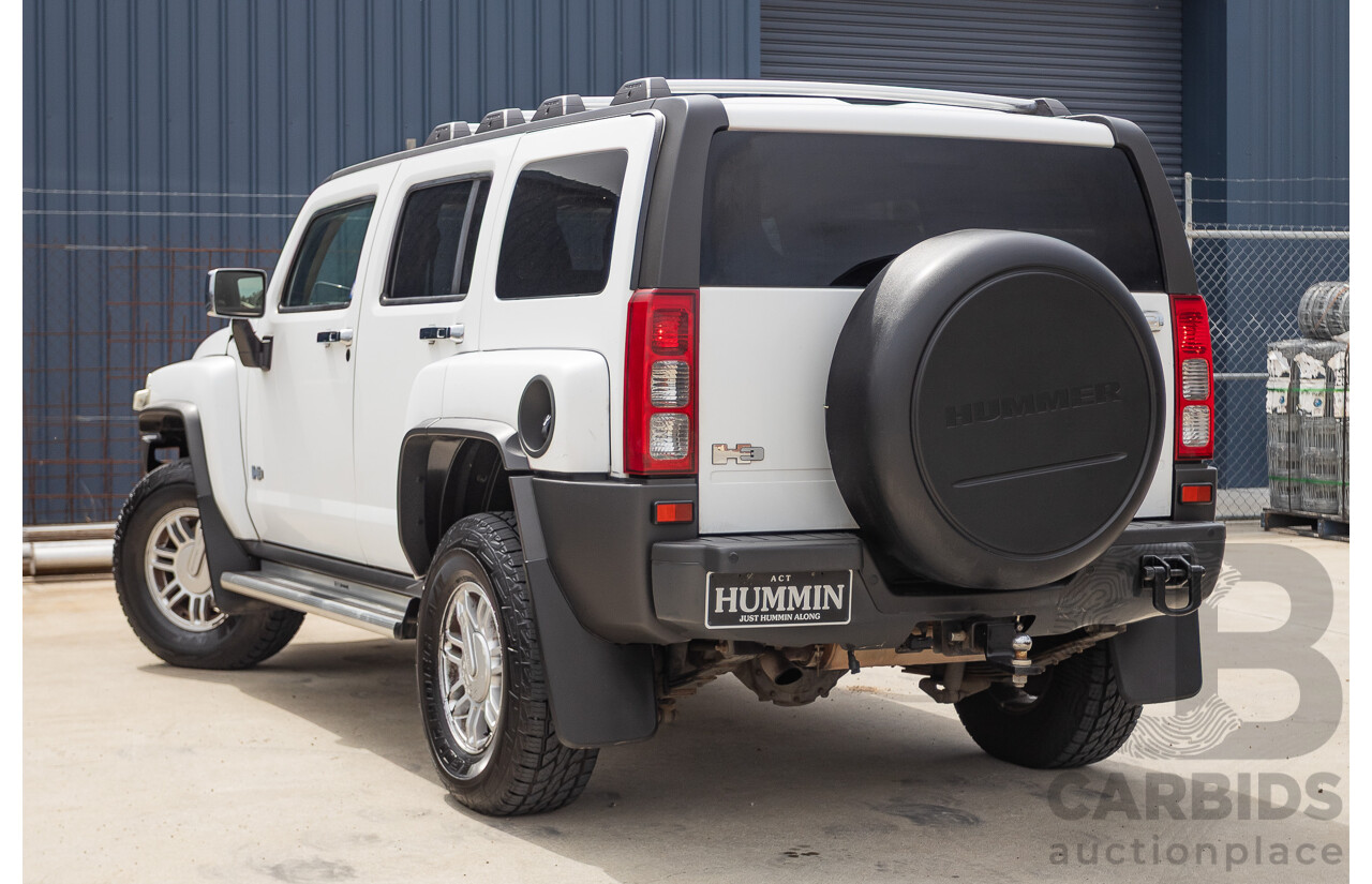 1/2008 Hummer H3 Adventure (4x4) 4d Wagon White 3.7L