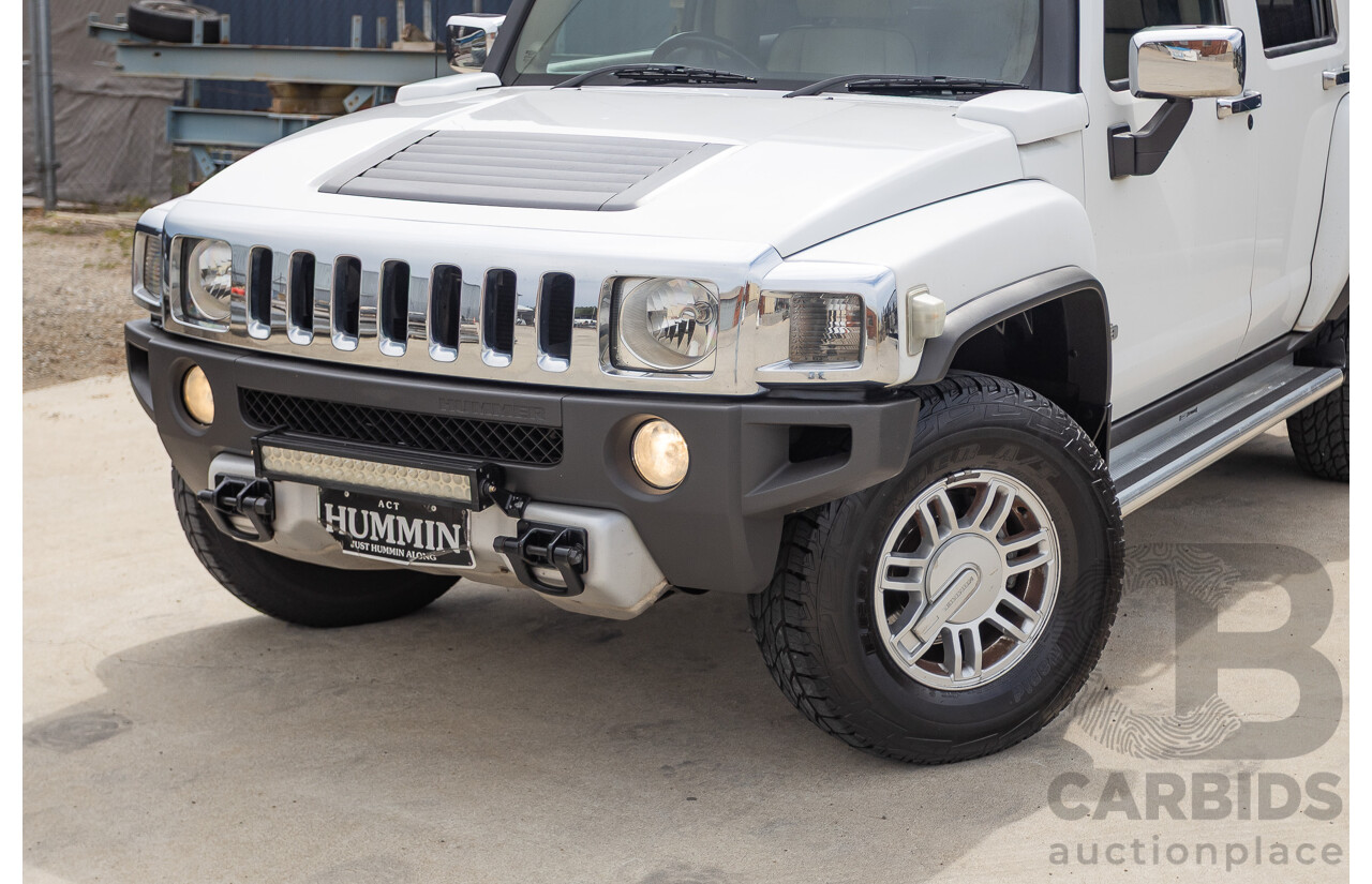 1/2008 Hummer H3 Adventure (4x4) 4d Wagon White 3.7L