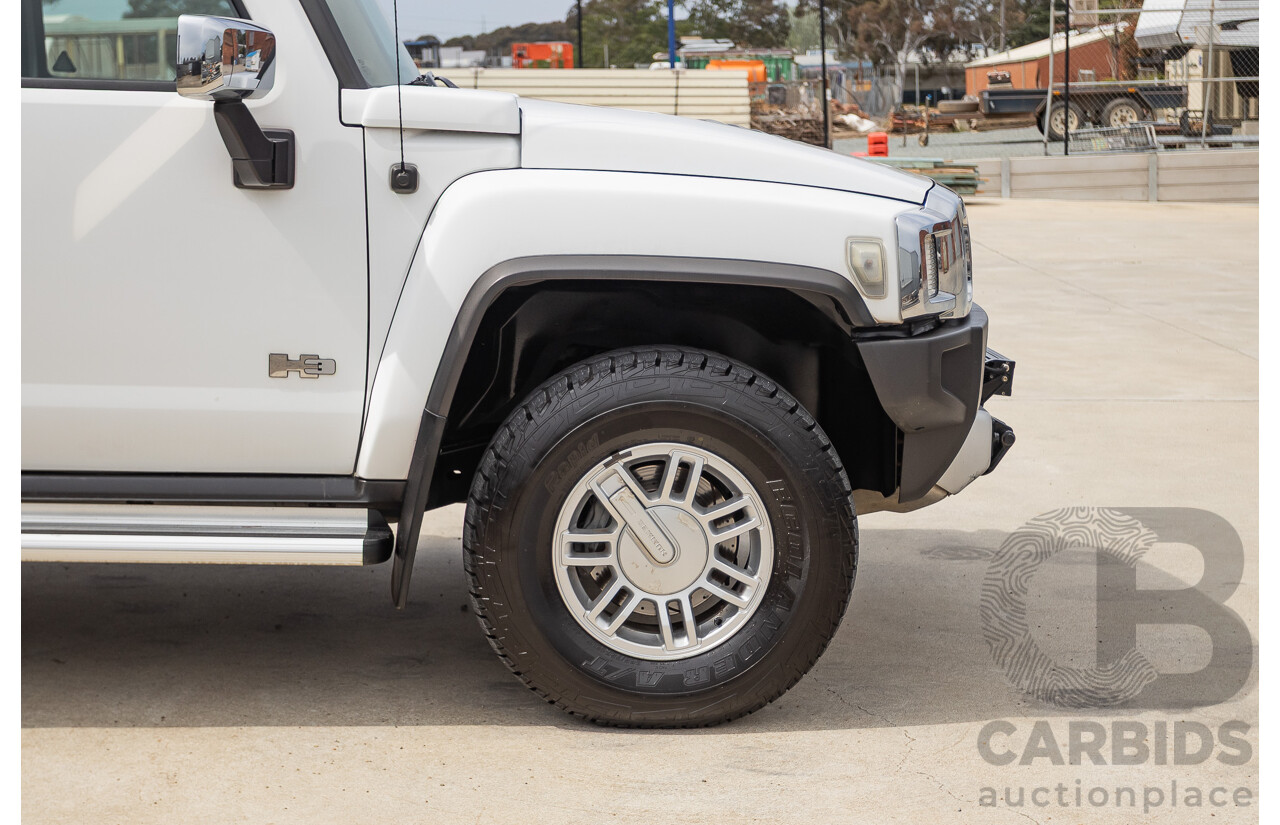 1/2008 Hummer H3 Adventure (4x4) 4d Wagon White 3.7L