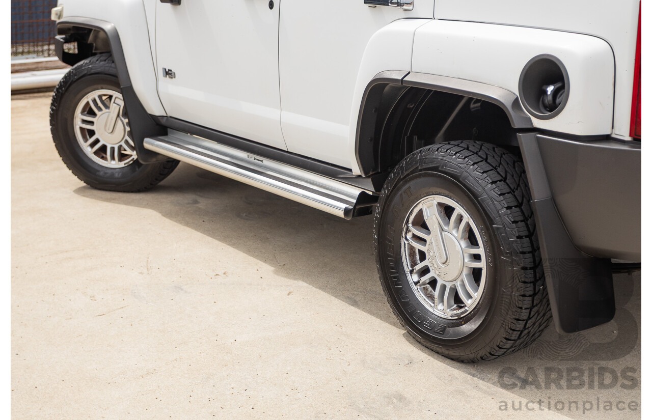 1/2008 Hummer H3 Adventure (4x4) 4d Wagon White 3.7L