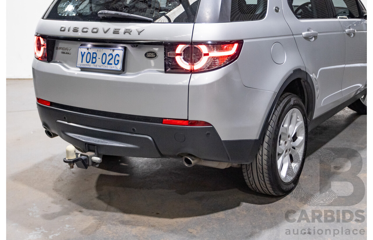 12/2015 Land Rover Discovery Sport SD4 HSE AWD LC 4D Wagon Indus Silver Turbo Diesel 2.2L - 7 Seats