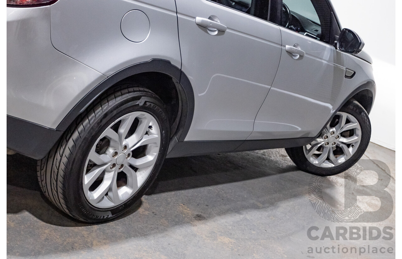 12/2015 Land Rover Discovery Sport SD4 HSE AWD LC 4D Wagon Indus Silver Turbo Diesel 2.2L - 7 Seats
