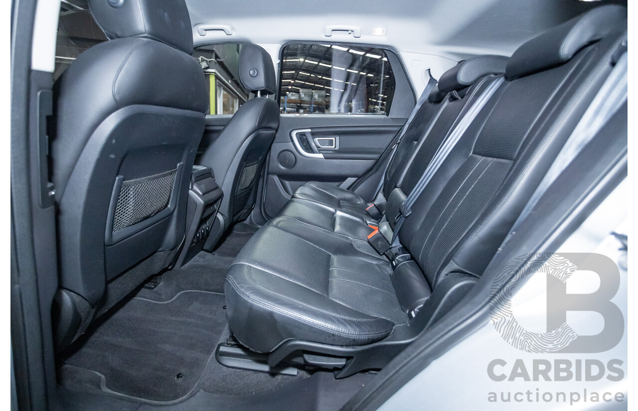 12/2015 Land Rover Discovery Sport SD4 HSE AWD LC 4D Wagon Indus Silver Turbo Diesel 2.2L - 7 Seats