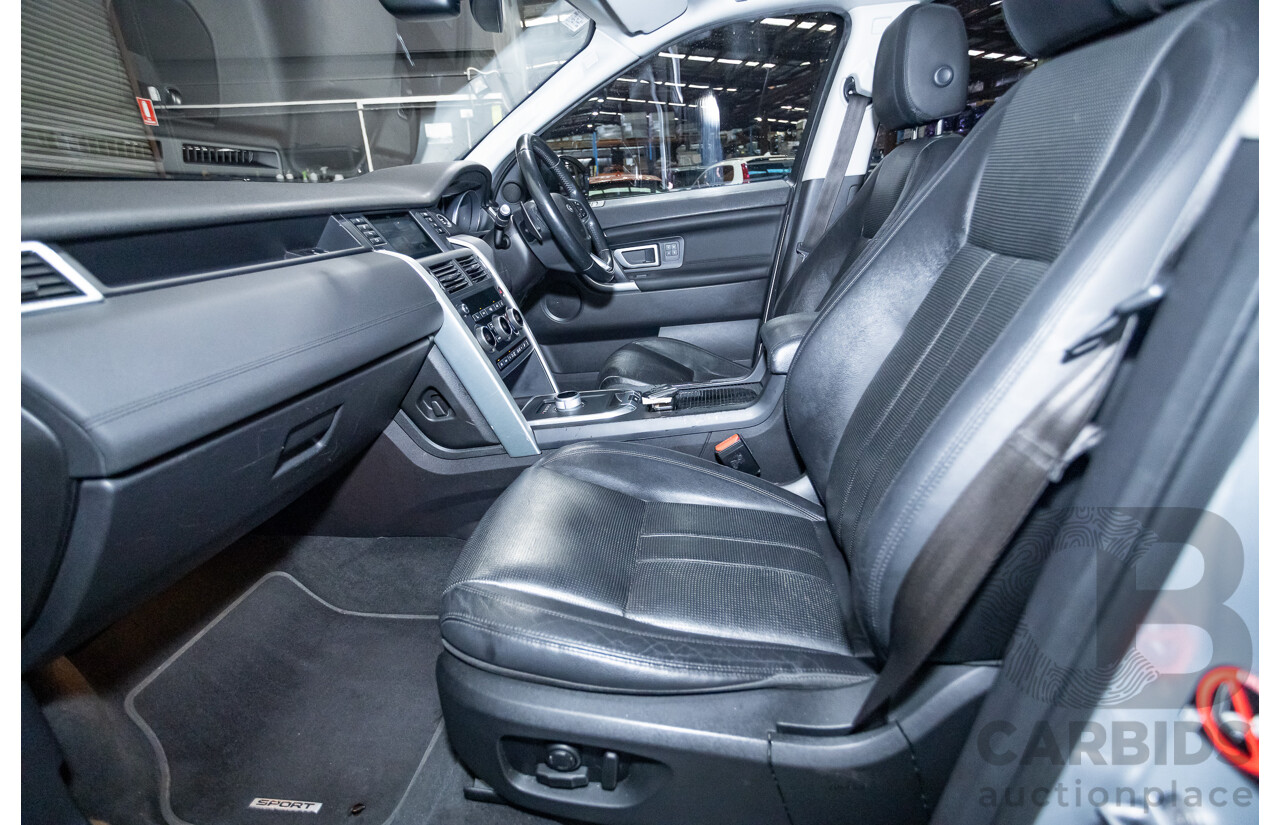 12/2015 Land Rover Discovery Sport SD4 HSE AWD LC 4D Wagon Indus Silver Turbo Diesel 2.2L - 7 Seats