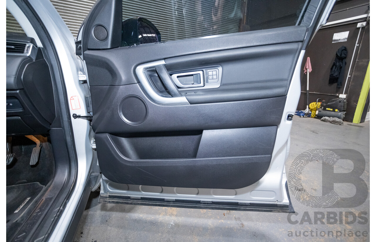 12/2015 Land Rover Discovery Sport SD4 HSE AWD LC 4D Wagon Indus Silver Turbo Diesel 2.2L - 7 Seats